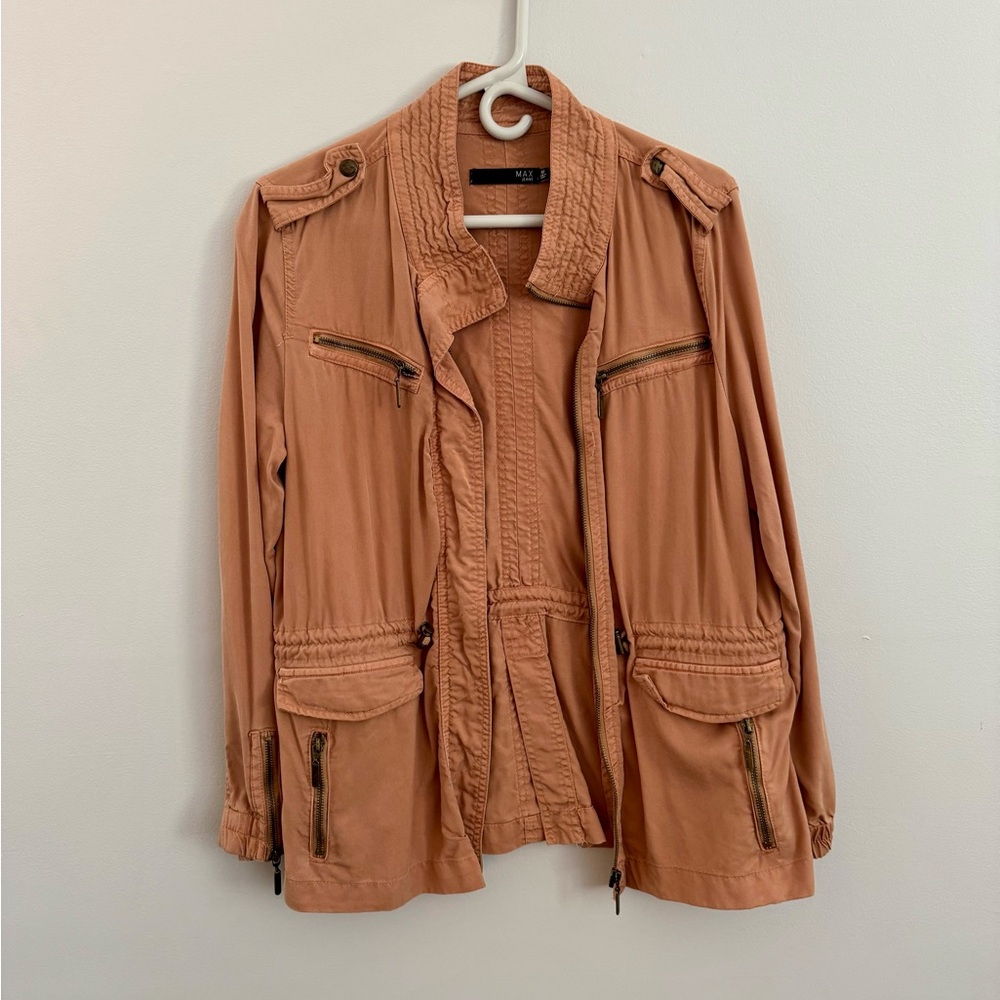 Max Jeans Peachy Pink Lightweight Spring Jacket